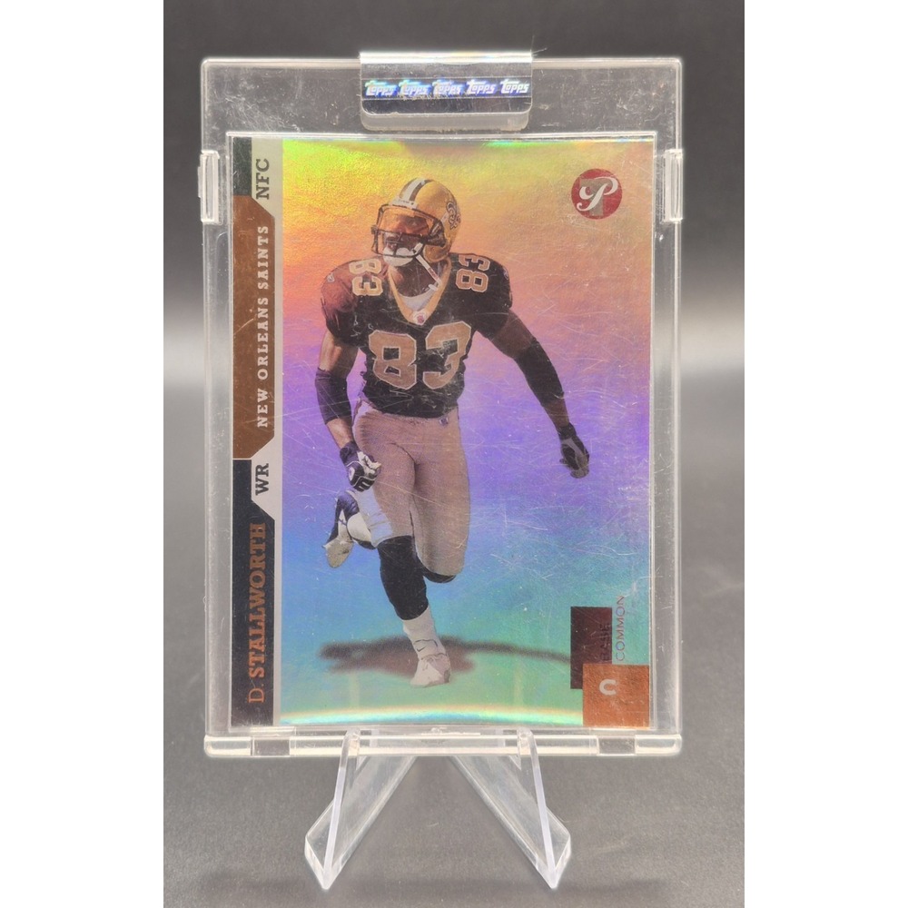 2005 Topps Pristine Donte Stallworth #99 Uncirculated Common Base /750 Saints